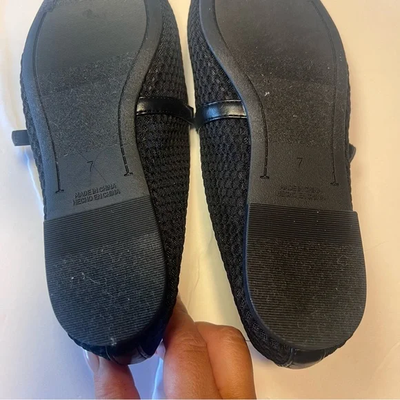 Old Navy Mary Jane Square Toe Mesh Flats - Picture 5 of 6